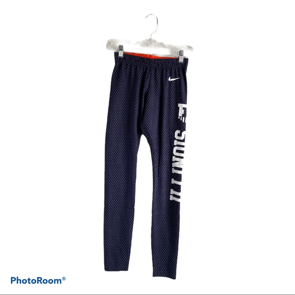Nike Illini University of Illinois Leggings Small